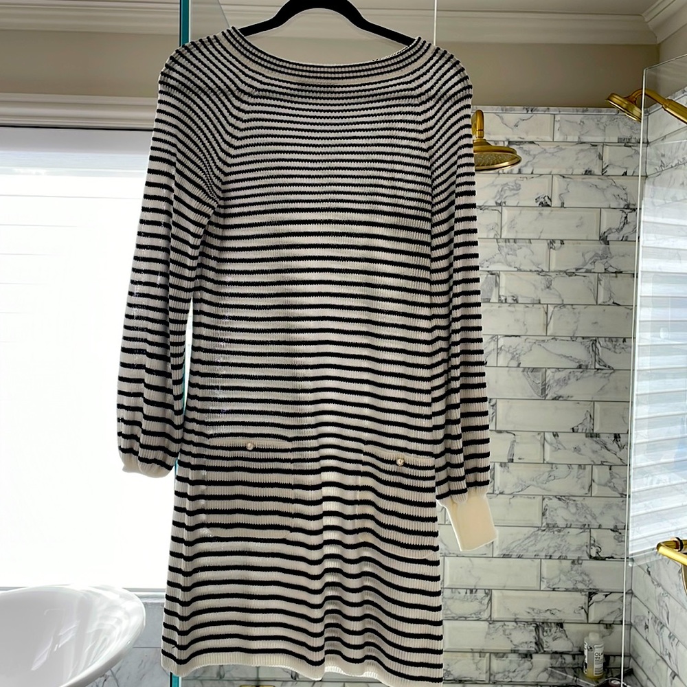 Chanel sweater dress